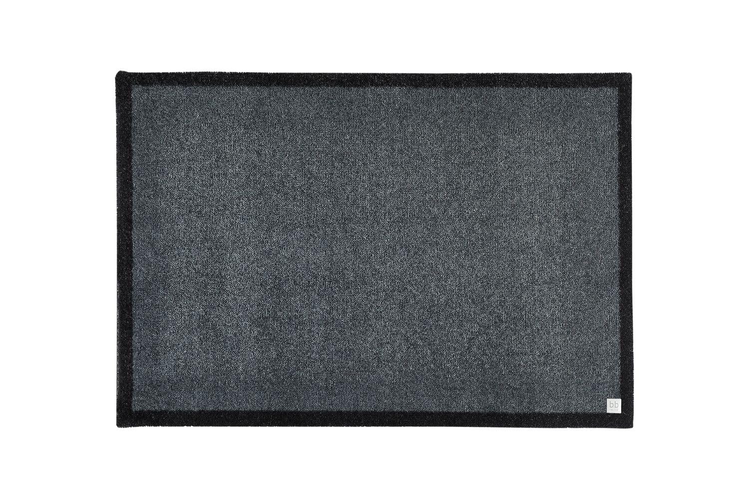 Barbara Becker Touch Doormat, Dirt Trapper Mat, Washable, for Entrance Area, Apartment Door, Door Mat, Anthracite, 50 x 70 cm