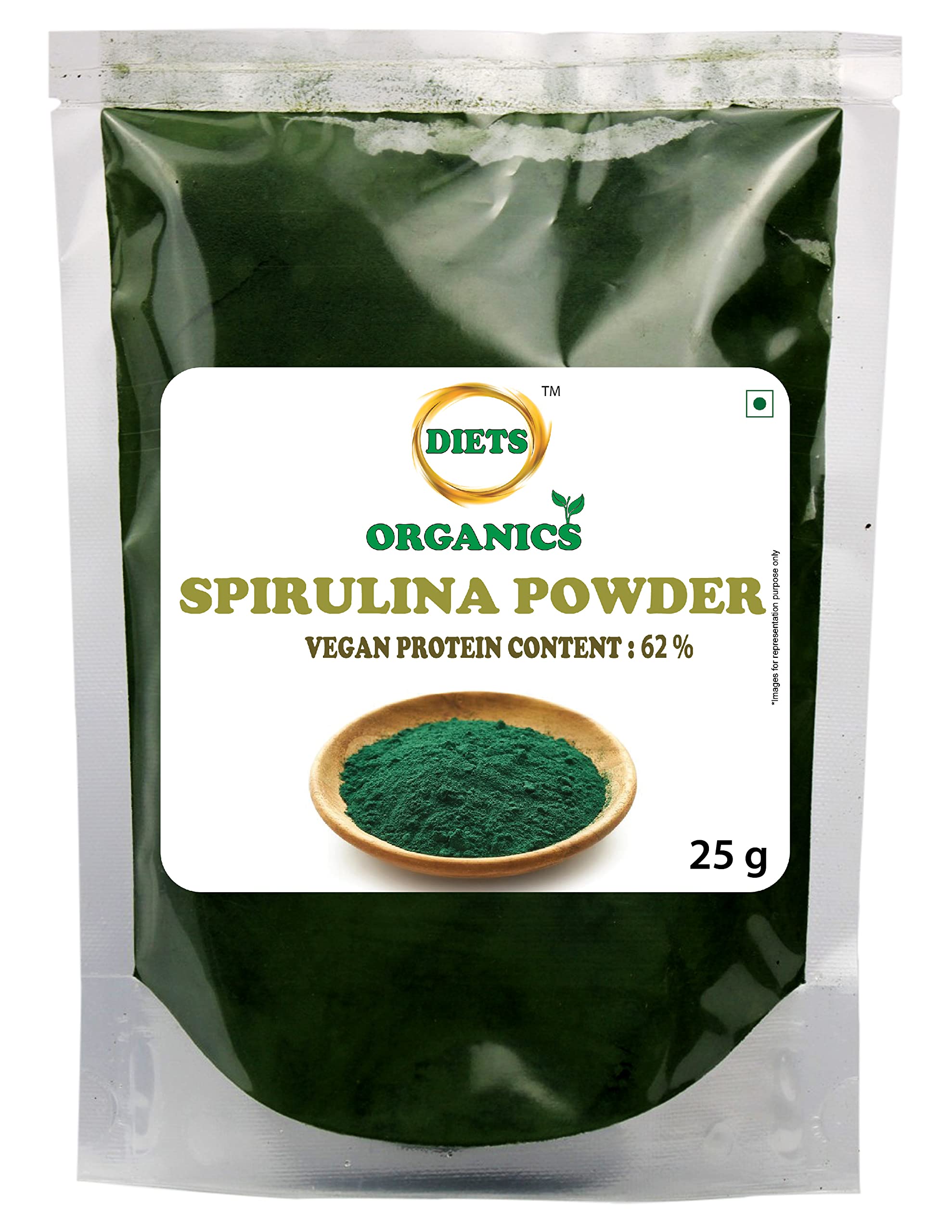 Diets Organics Spirulina Powder - 25G Pack of 1 / Protein Algae Superfood Supplement -25 g (B0BNCC49Q7) Amazon Price History, Amazon Price Tracker