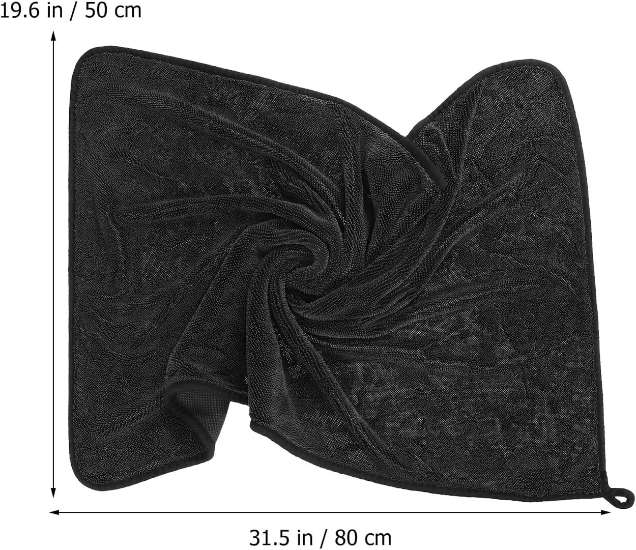 Car Care Towel Microfiber 50x80cm Thickened Absorbent Car Wash Cloth Drying Cloth for Auto Exterior and Home Use