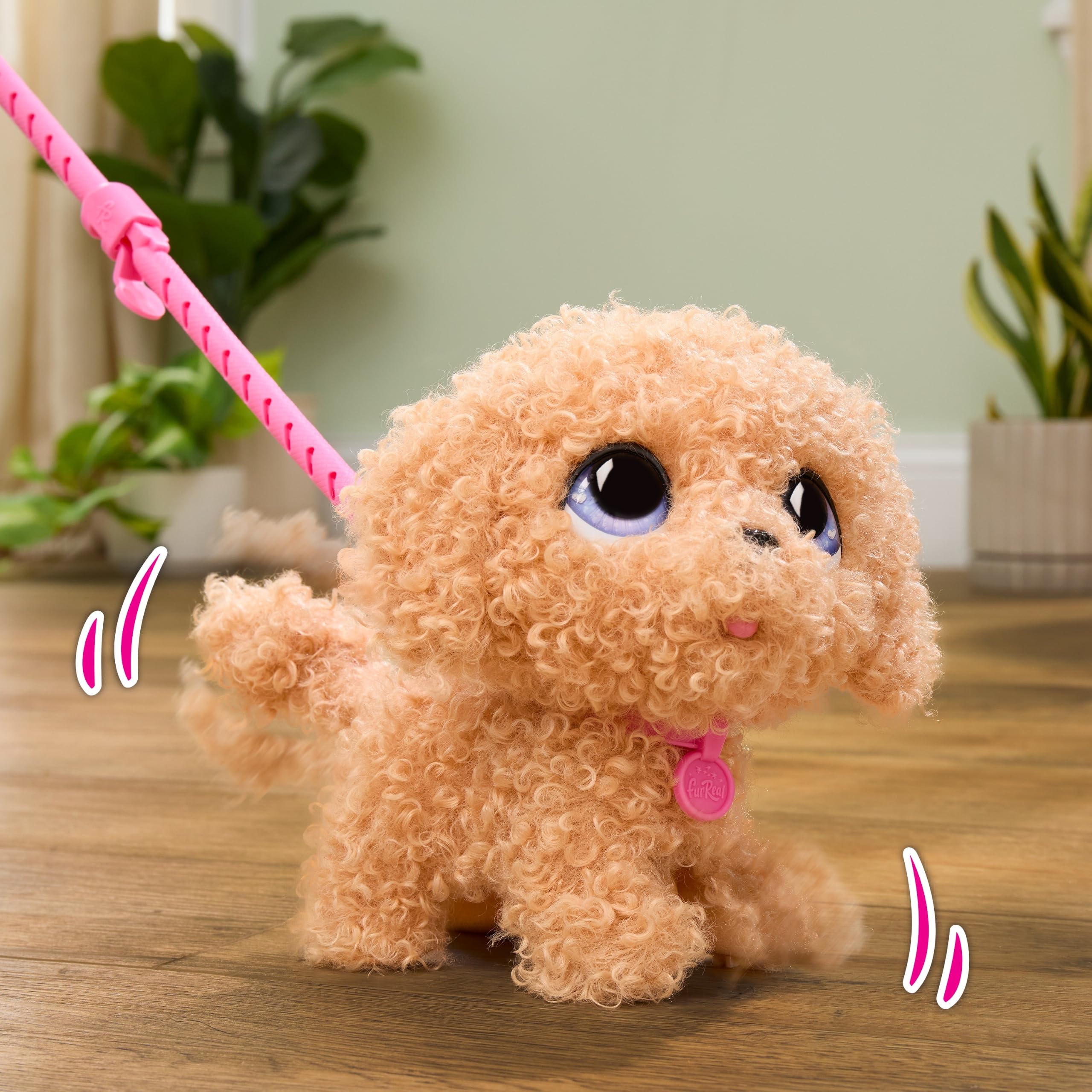 FurReal Wag-a-Lots - Poodle - Poodle - Cachorro de peluche interactivo