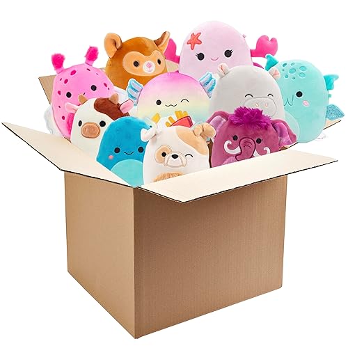 Squishmallows 5-Inch Mystery Mini Plush 5-Pack - Official Jazwares Little