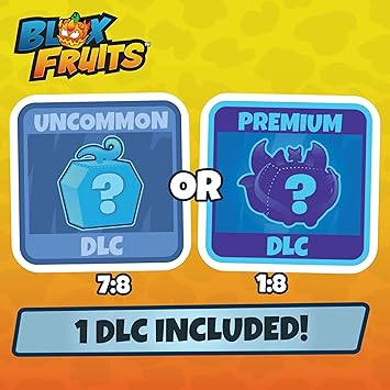 Blox Fruits Mystery Mini Bundle Series 2 by PhatMojo - Collector Plush, Mystery Minifigure, 3 Stickers & 1 DLC Code - 6 Items Total - Collectible Toy Gift for Kids Ages 6+