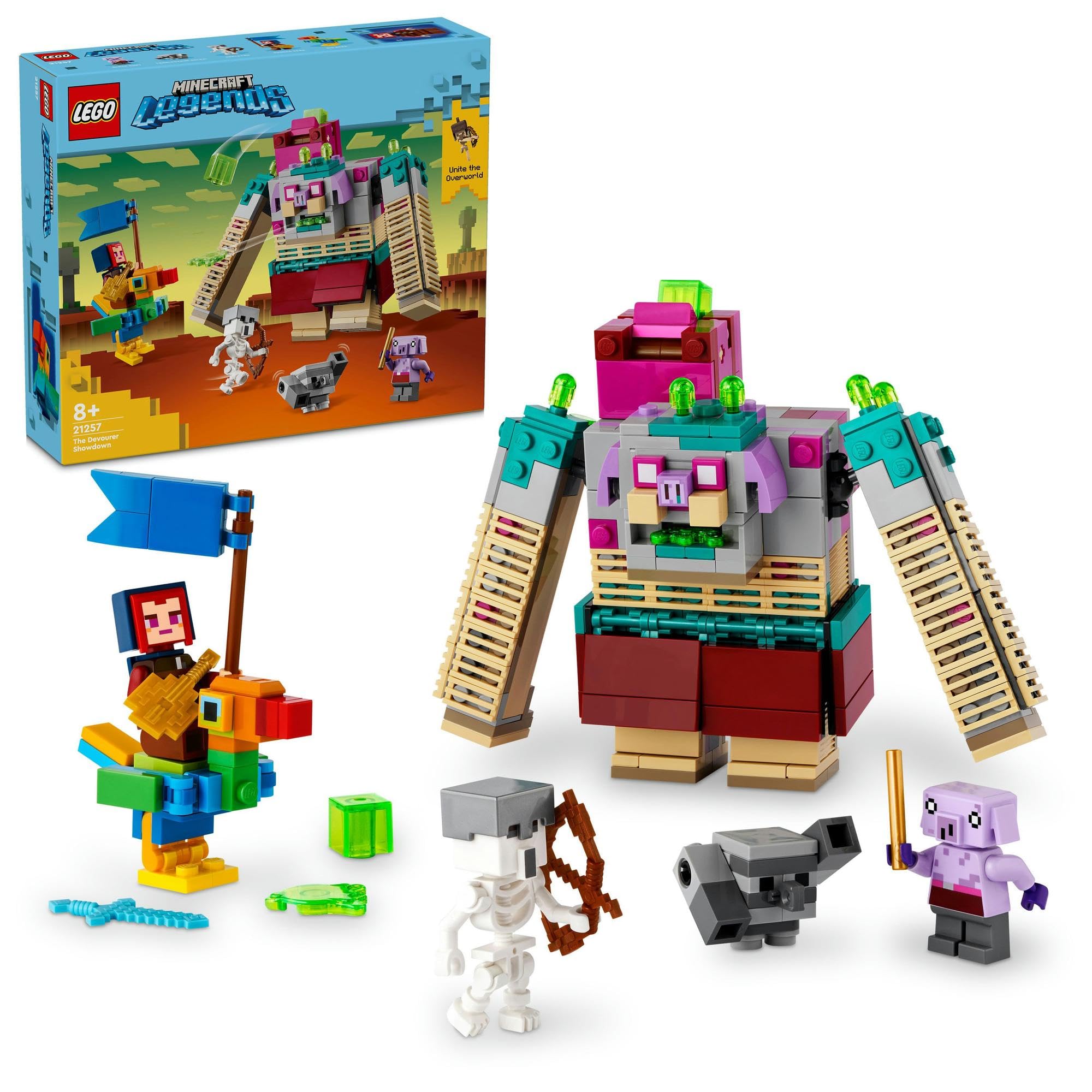 ビーグルグル品 Amazon.co.jp: レゴ(LEGO) マインクラフト デバウアーとの対決
