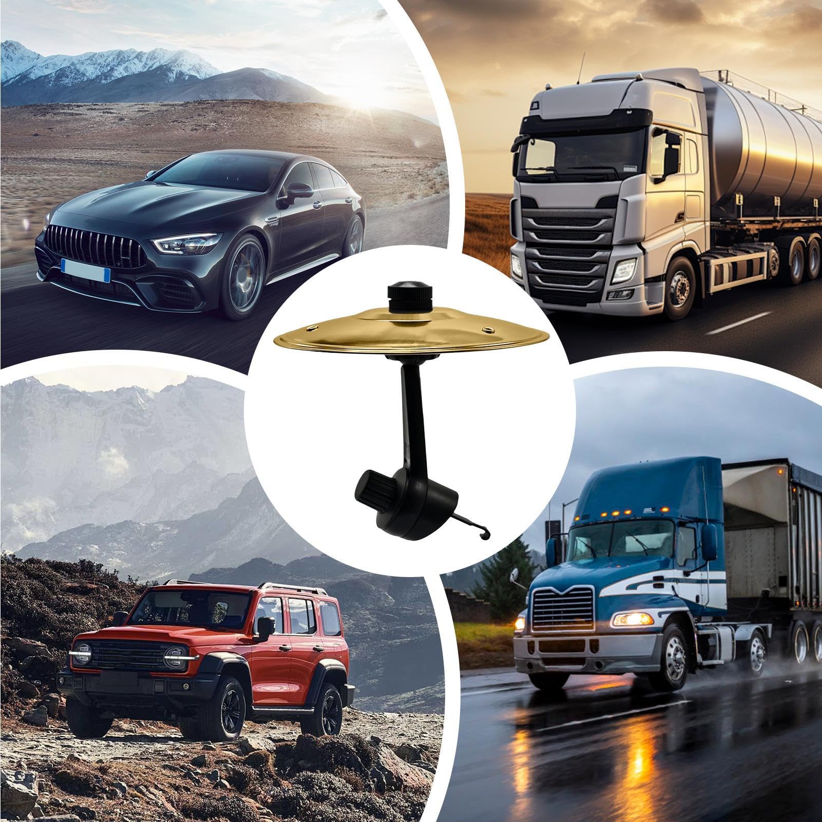 Cymbales D'aération De Voiture, Mini Cymbale De Crash Pour