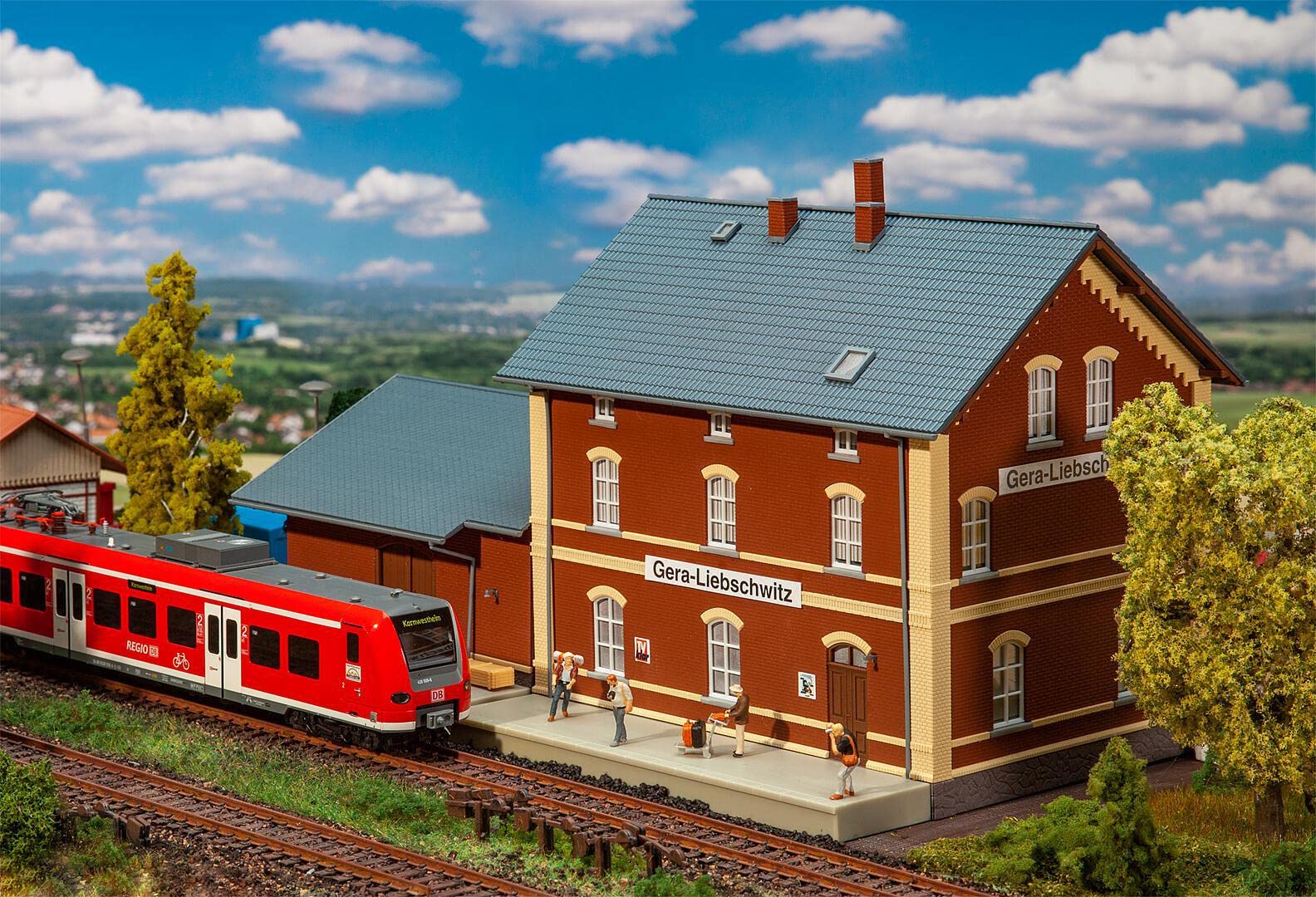 Faller Bahnhof Gera-Liebschwitz