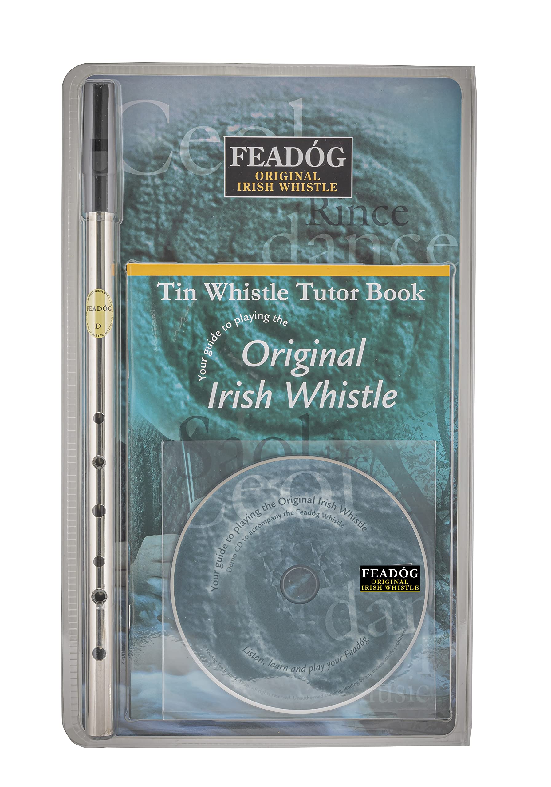 Feadog Nickel D Whistle Triple Pack