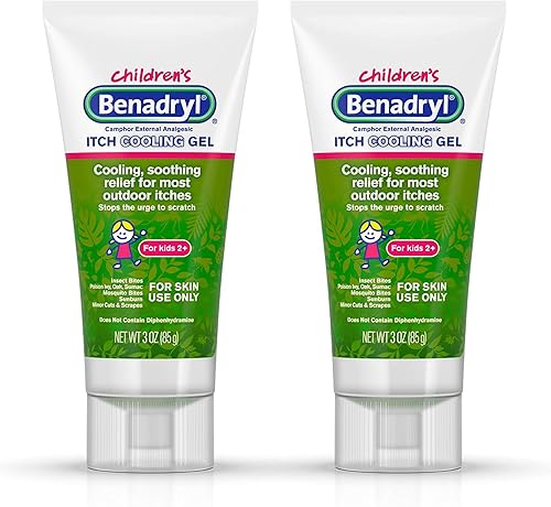 Benadryl Fuerza Extra de picaduras de insectos gel JJ-121 paquete de de 2 2 2