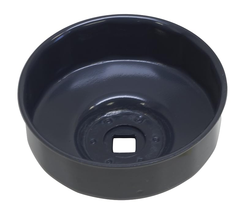 Chave para Filtro de Óleo Lisle 61530 com Encaixe de Extremidade, 82 mm e 15 Flutes