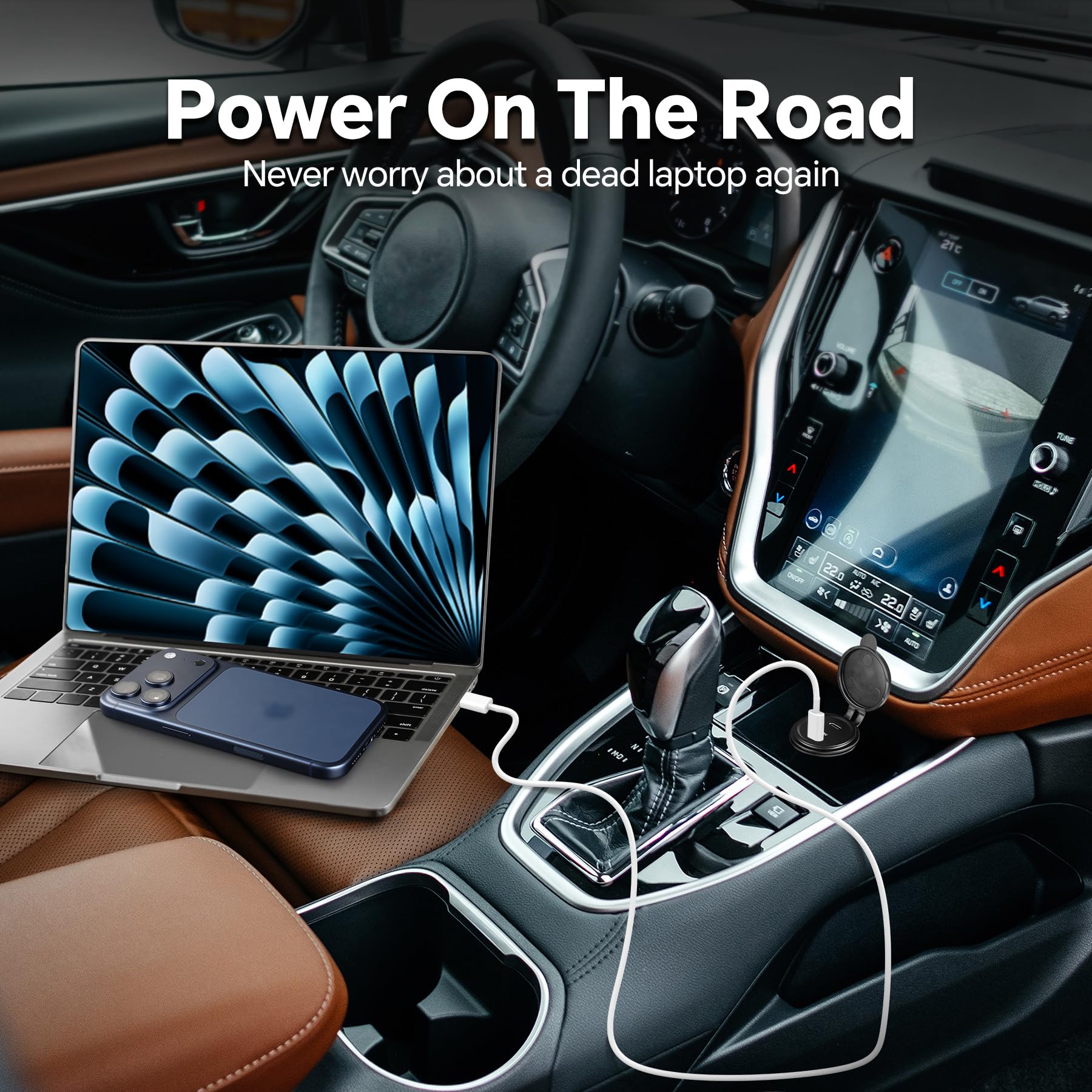 acegoo Gniazdo USB C 12 V 100 W PD i 20 W PD Campervan gniazdo USB, całkowicie aluminiowa wodoodporna ładowarka do laptopa, szybkie ładowanie do kampera, łodzi, autobusu, samochodu, ciężarówki, ATV