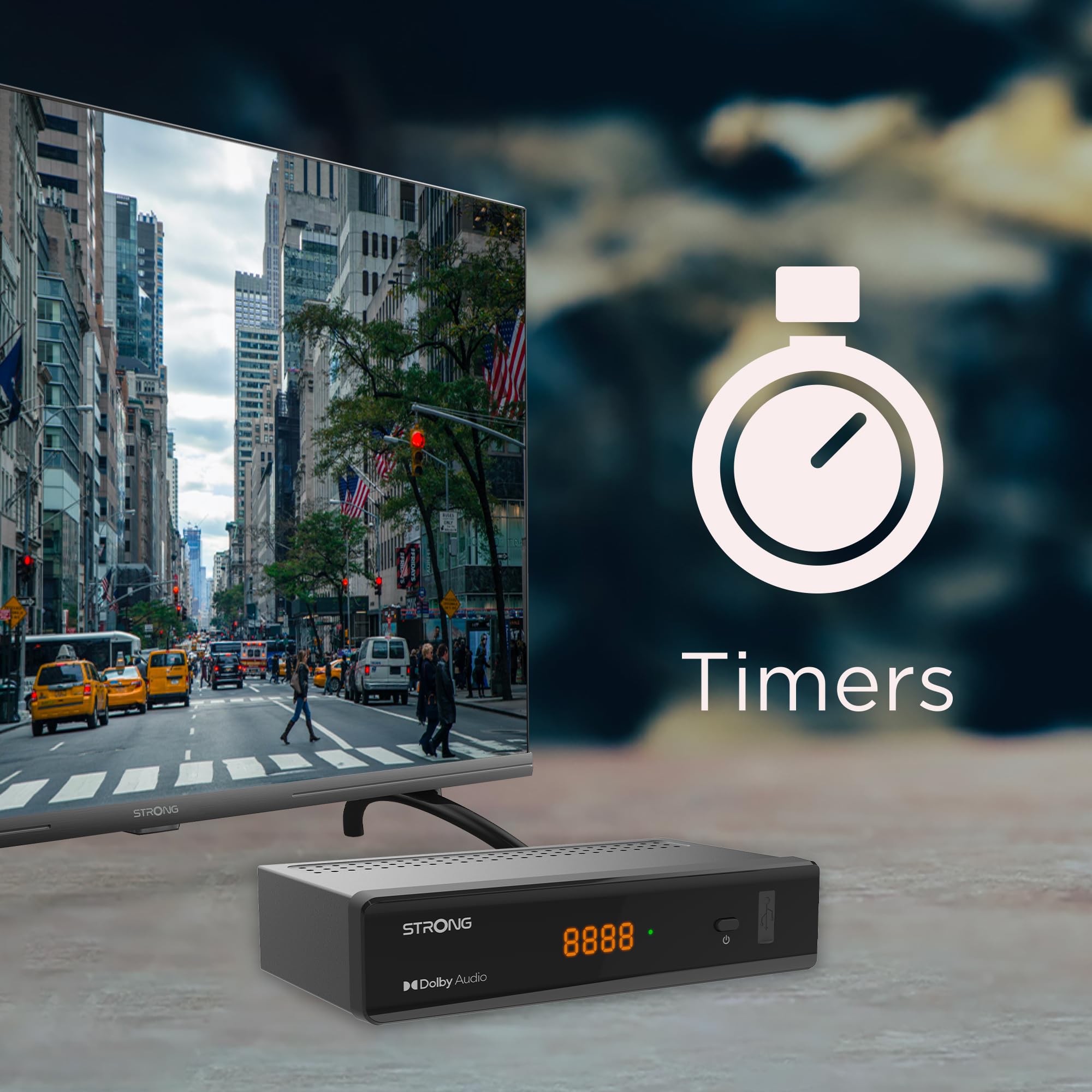 Strong SRT 7040 Satellitenreceiver DVB-S2 HDTV-Empfänger