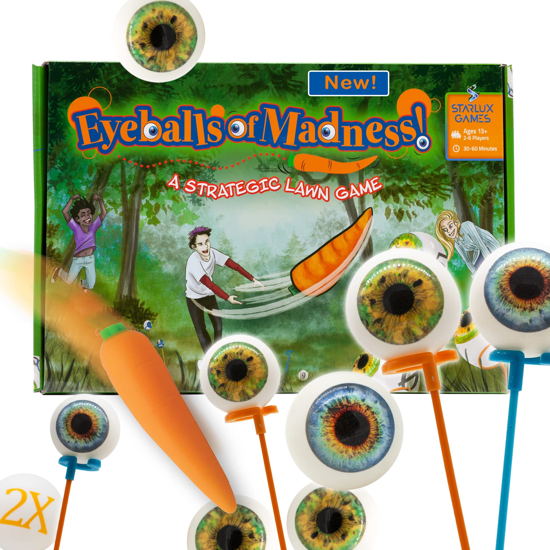 Buy Eyeballs of Madness A Strategic Lawn Game for Adults and Kids