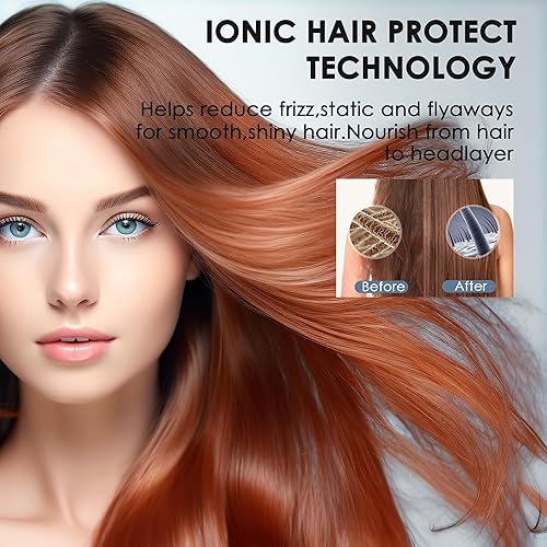 Miniatura 6 de Secador de pelo difusor, secador iónico profesional con difusor para cabello rizado, motor sin escobillas de 110000 rpm, secador de pelo de alta