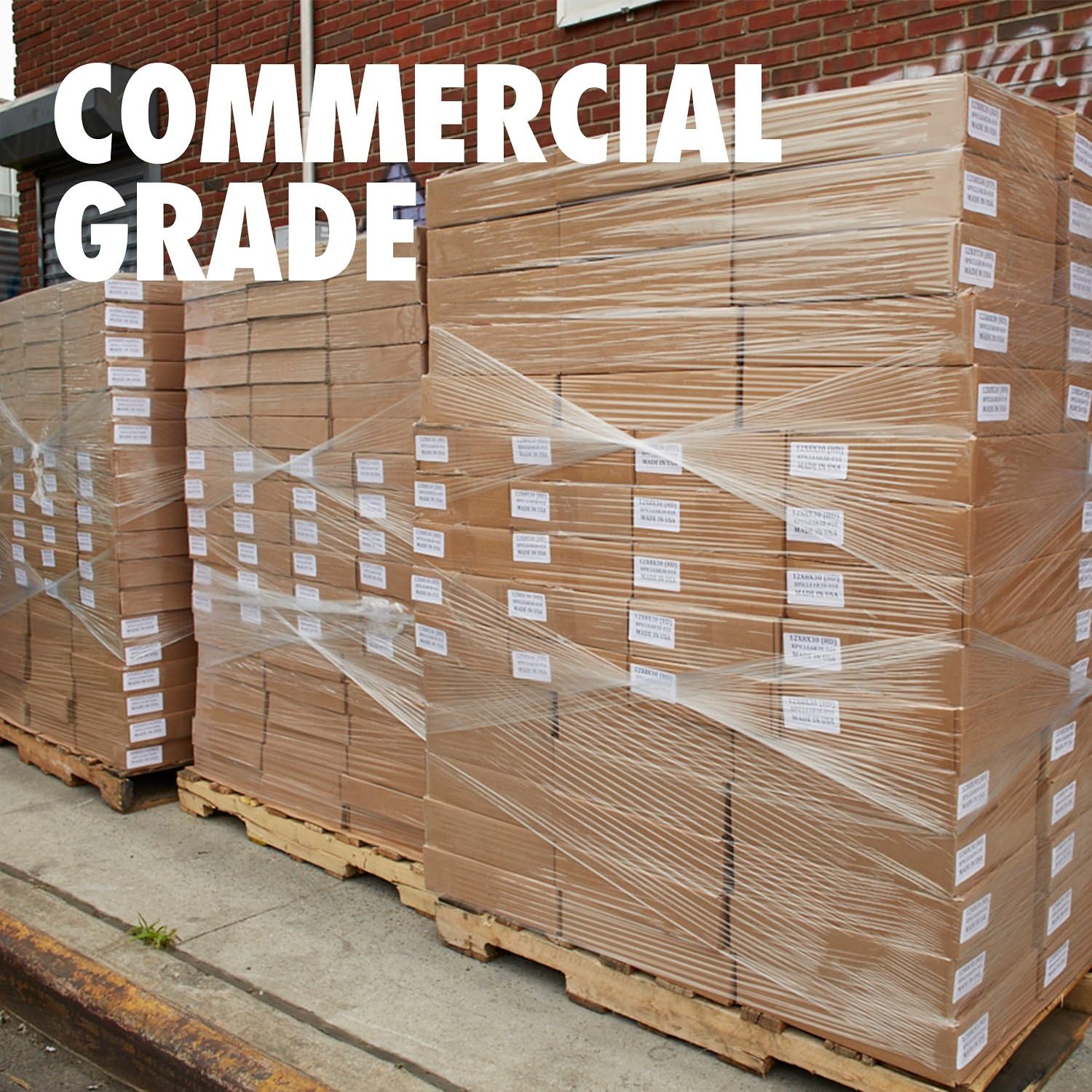 Crаzу Clеаrаnсе 18 Inch X 1200 feet Tough Pallet Shrink Wrap, 80 Gauge Industrial Strength, Commercial Grade Strength Film, Moving & Packing Wrap, For Furniture, Boxes, Pallets (1-Pack)