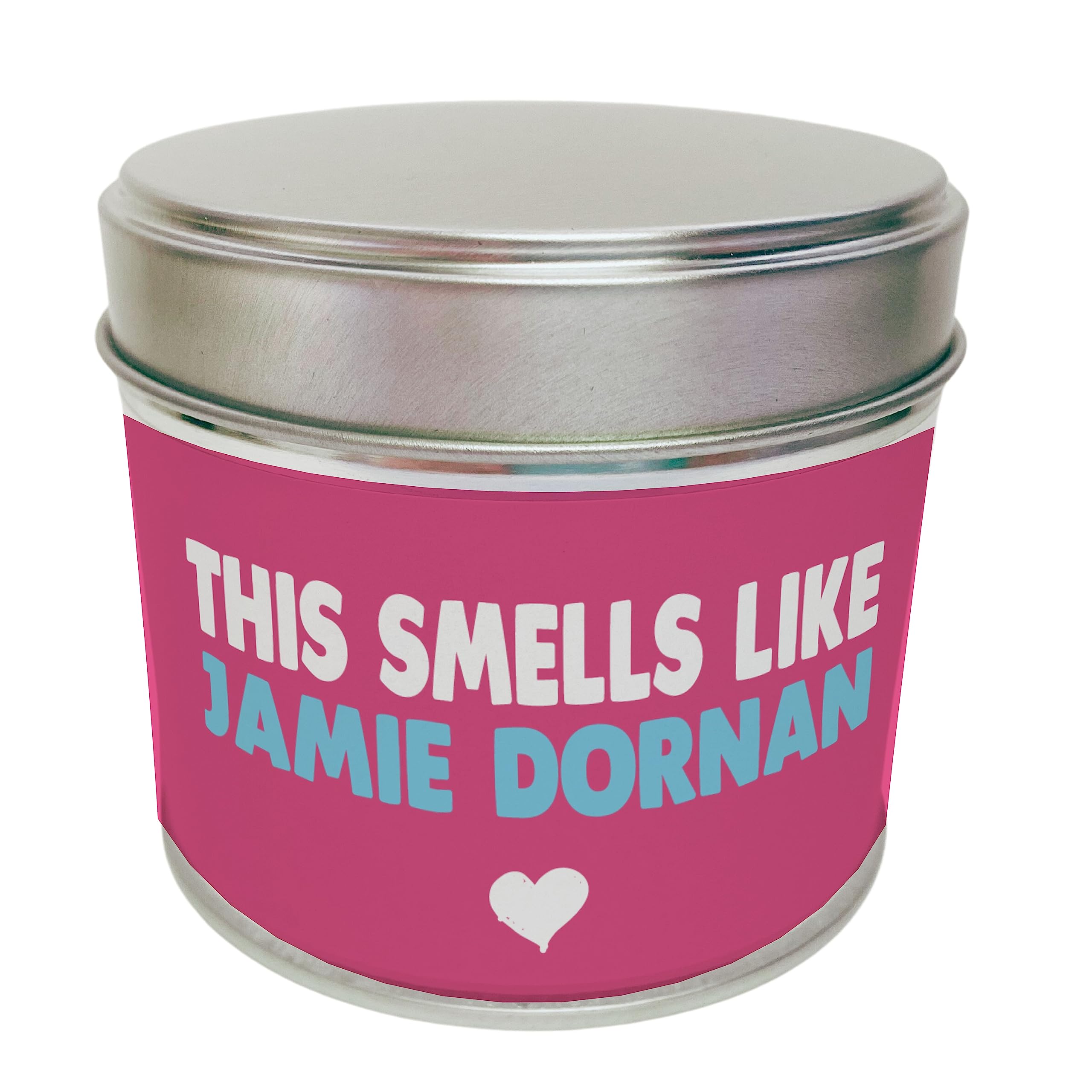 Wanky Candles White Wanky Candle - Smells Like Jamie Dornan Celebrity Inspired Scented Tin Candle Funny Soy Wax Home Decor
