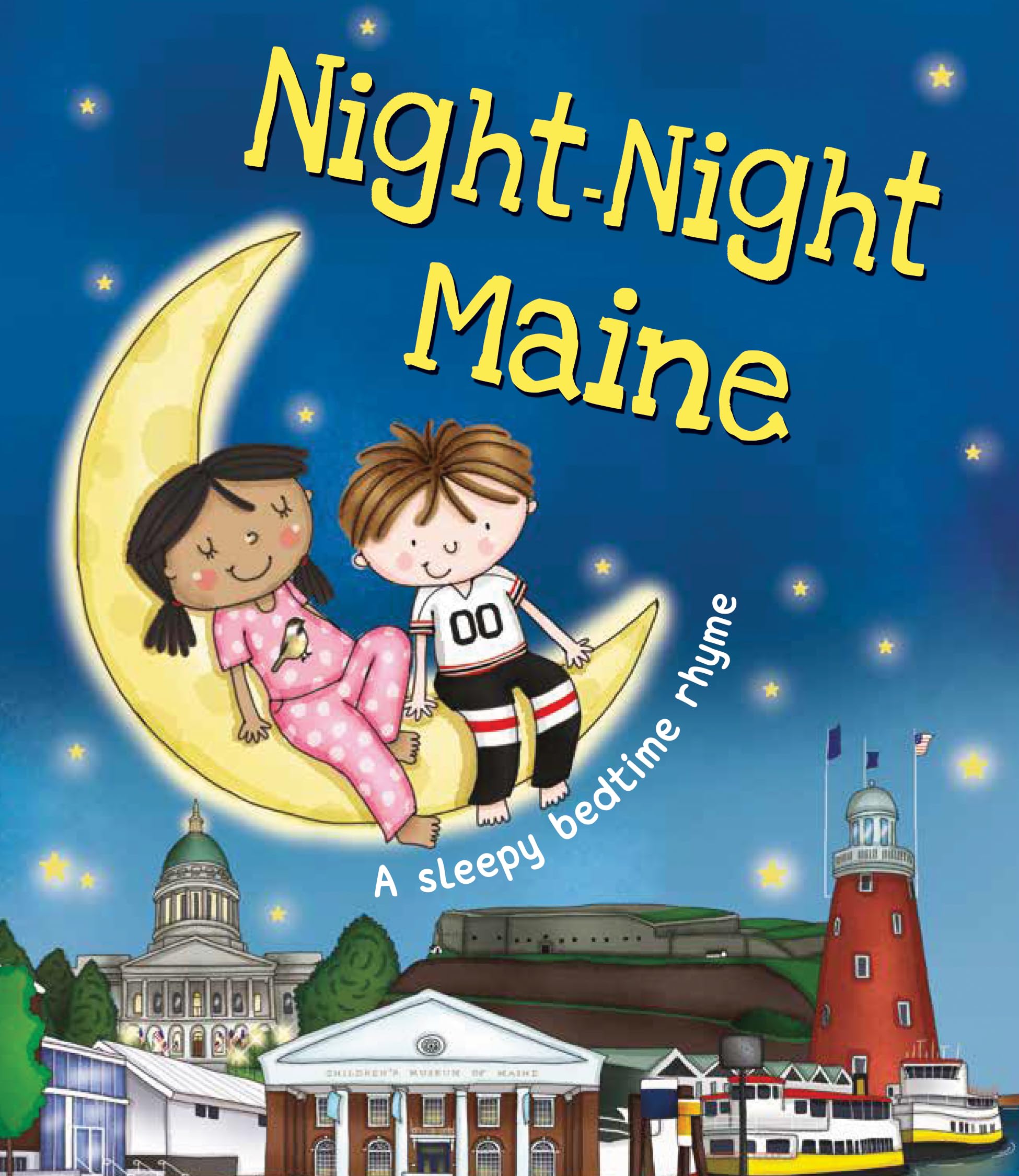 Night-Night Maine: A Sweet Goodnight Board Book for Kids and Toddlers