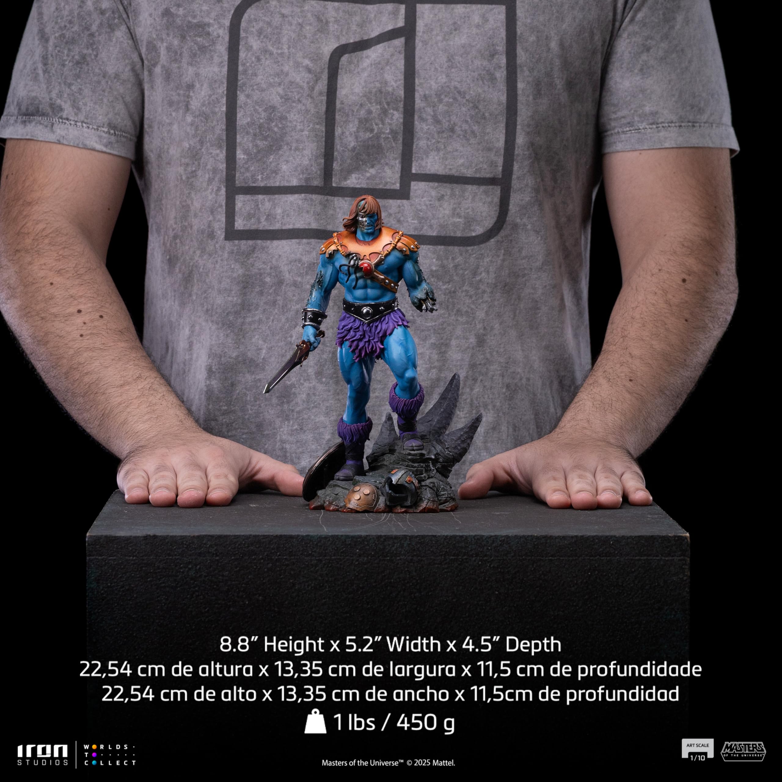 Iron Studios Kunststatue 1/10 Faker Masters of the Universe 22,5 cm