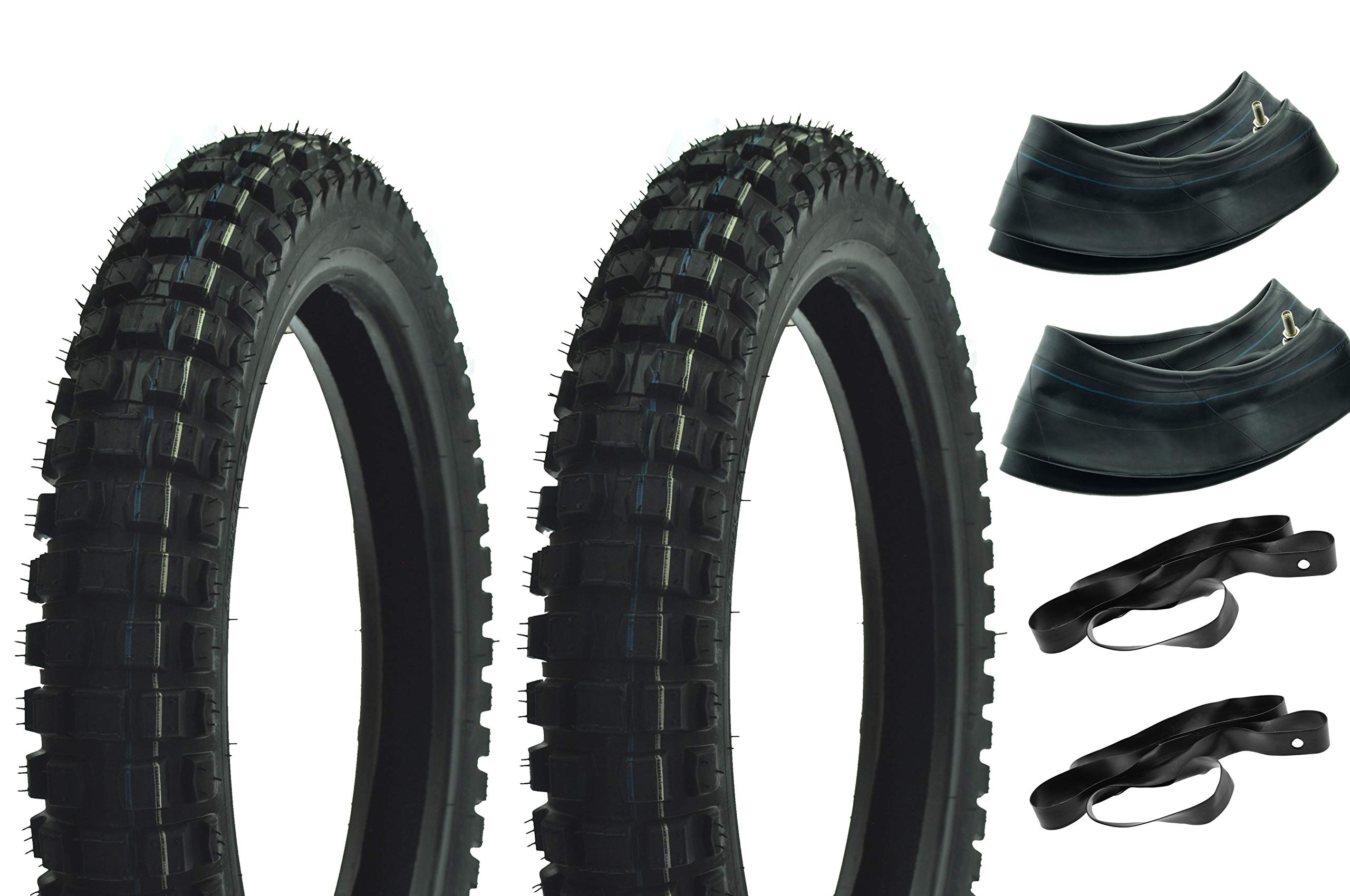 2X Satz Cross-Gelände für Simson S50 S51 KR51 PneuRubber 2,75-16 Reinforced, zugelassen