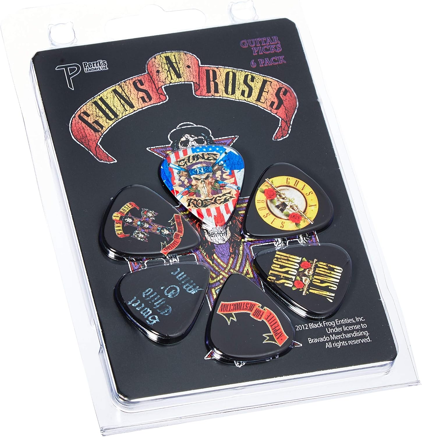 Perris Leathers LP-GR2 Guns N Roses Guitar Pick Pack