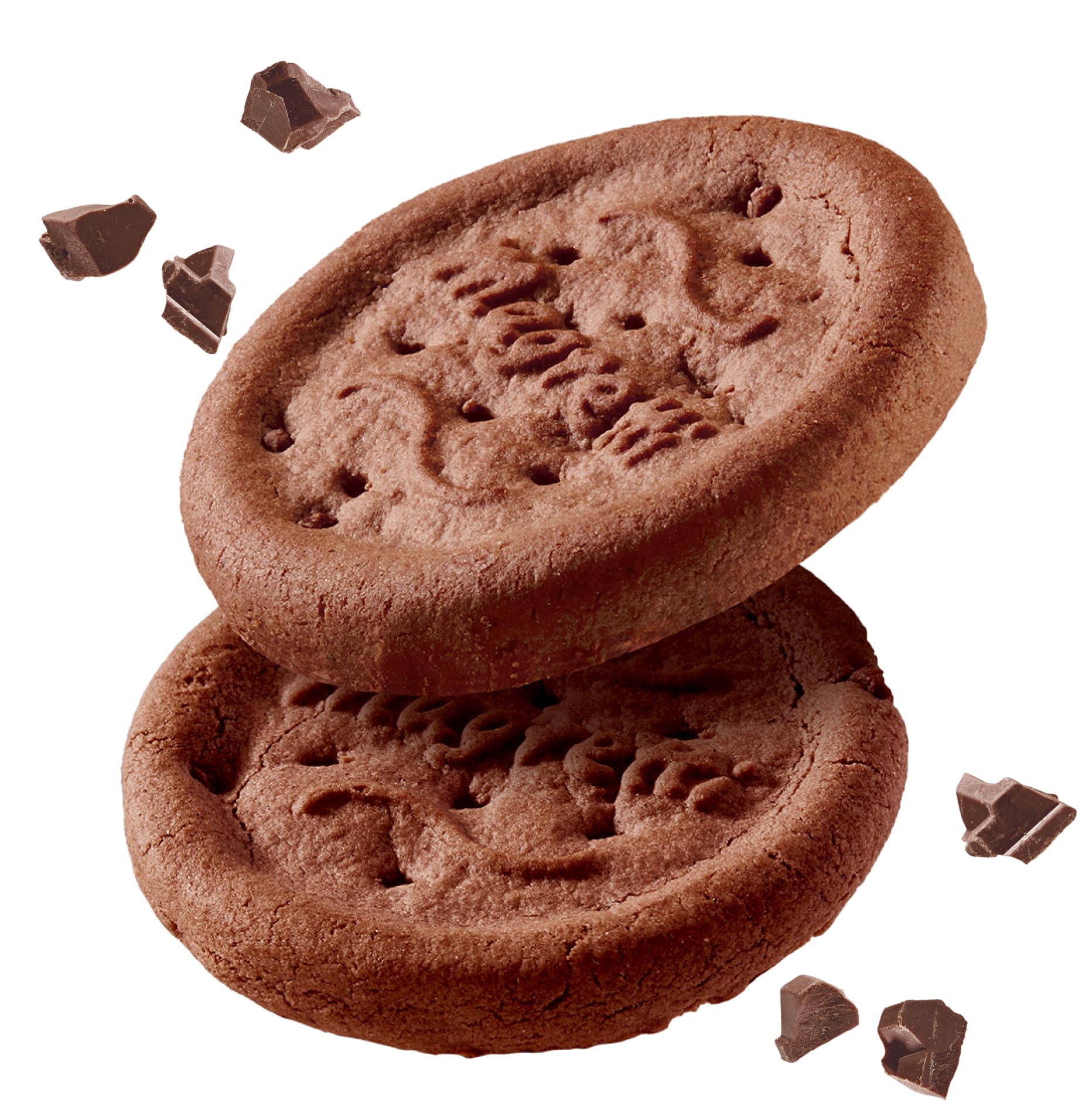 8X Galbusera Magretti Biscotti Frollini con Cacao e Gocce di Cioccolato Senza Latte e Uova 260g