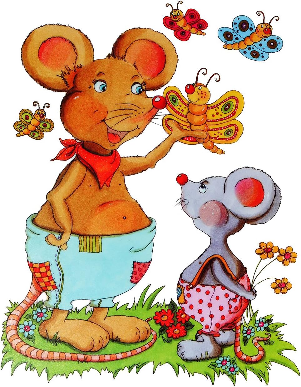 17 Bauernhof Fensterbilder - Tiere & Traktor Mit Namen