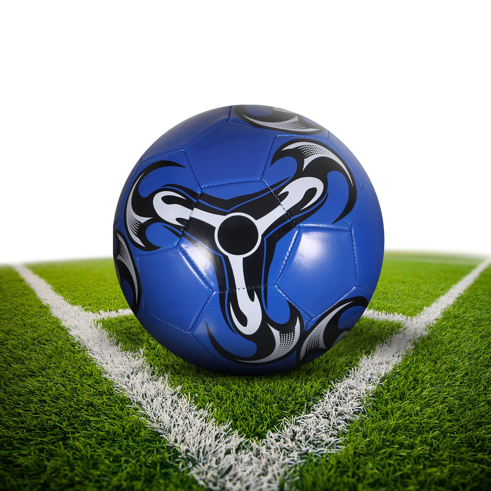 soccer ball, Official soccer ball size 5, PU Leather Soccer Balls Unisex, size 5 soccer ball for Aldult and Kids Indoor Outdoor Play, Juniors Adult Training Soccer Players Game Back to School Gift