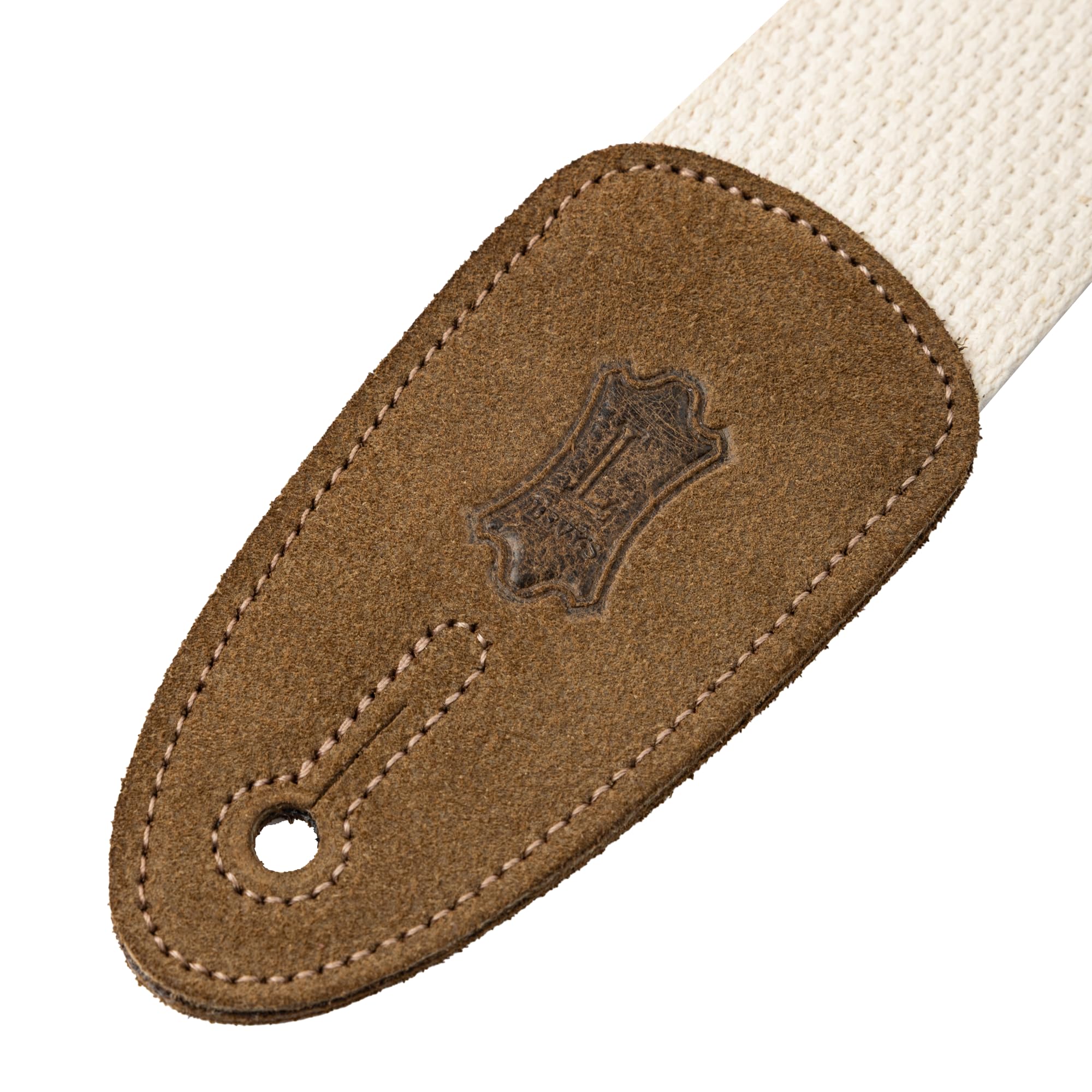 Levy's Gitar kemeri (Pamuk, Deri uçlar, yakl. 5 cm genişliğinde), Doğal