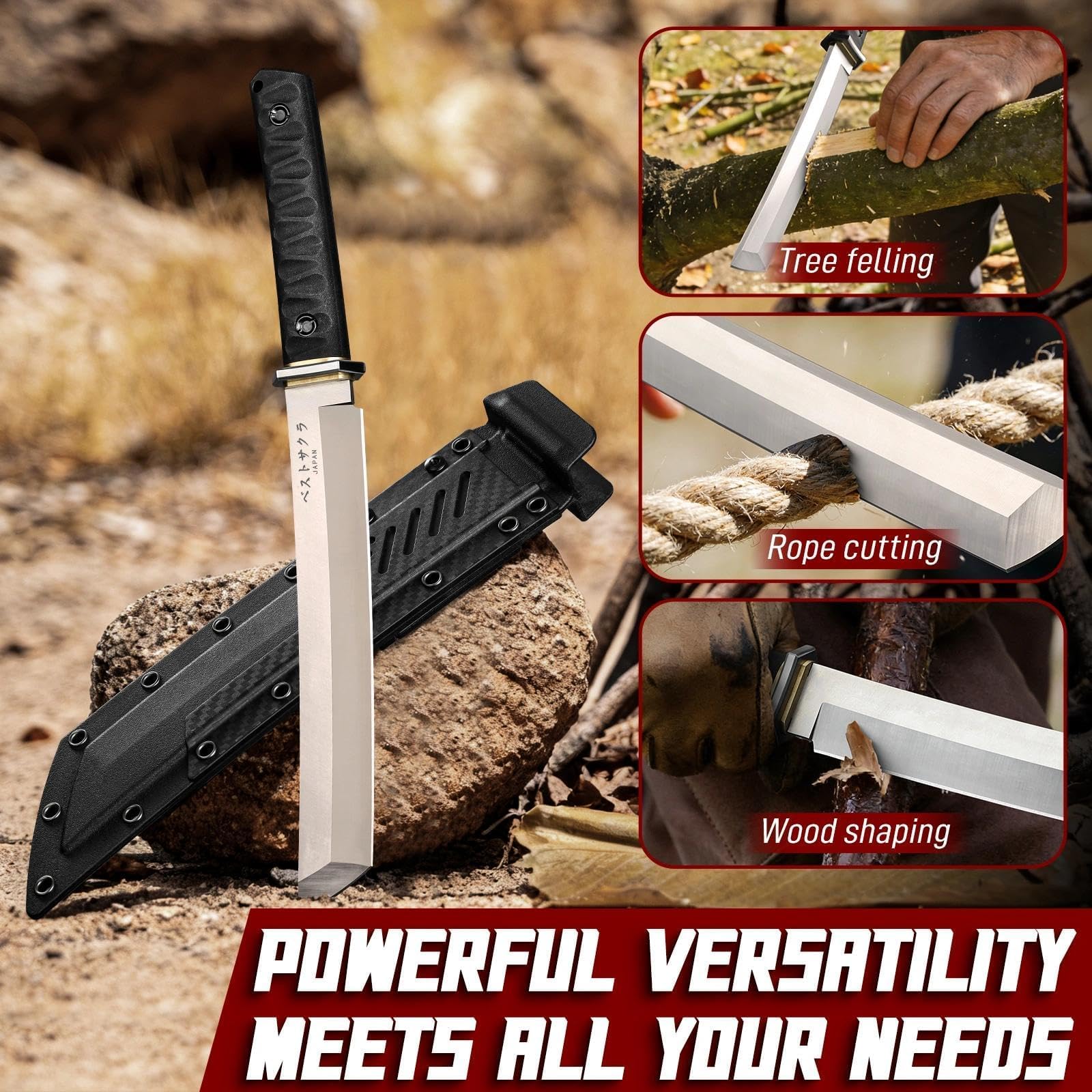 Freelander Machete Tanto Giapponese