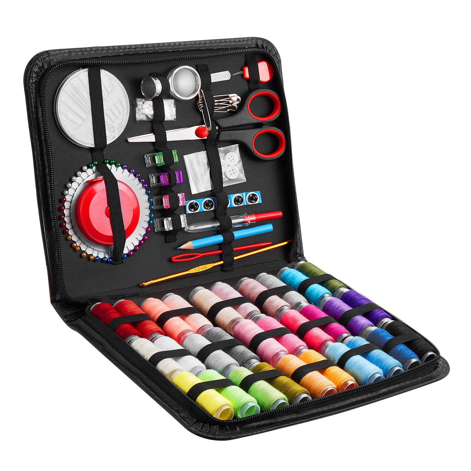 130 PCS Printing Sewing Kit With Sewing Supplies Accessory