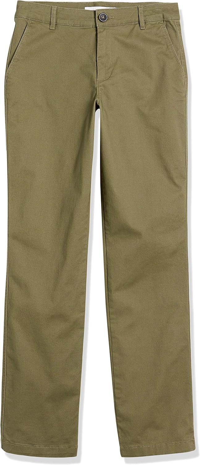 Amazon Essentials Women's Slim Fit, Straight leg Stretch Twill Chino Pant - Image 6