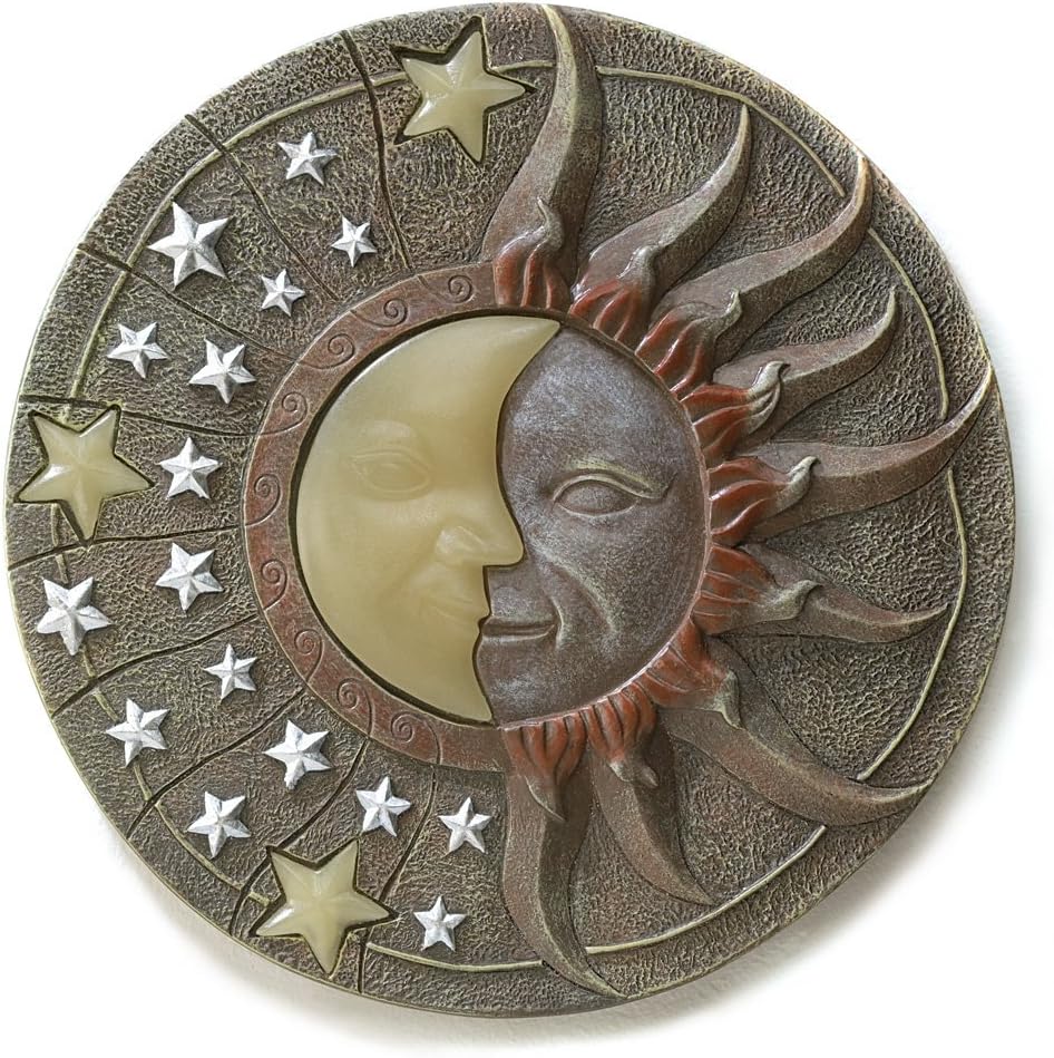 Gifts & Decor Celestial Glow in The Dark Step Stone