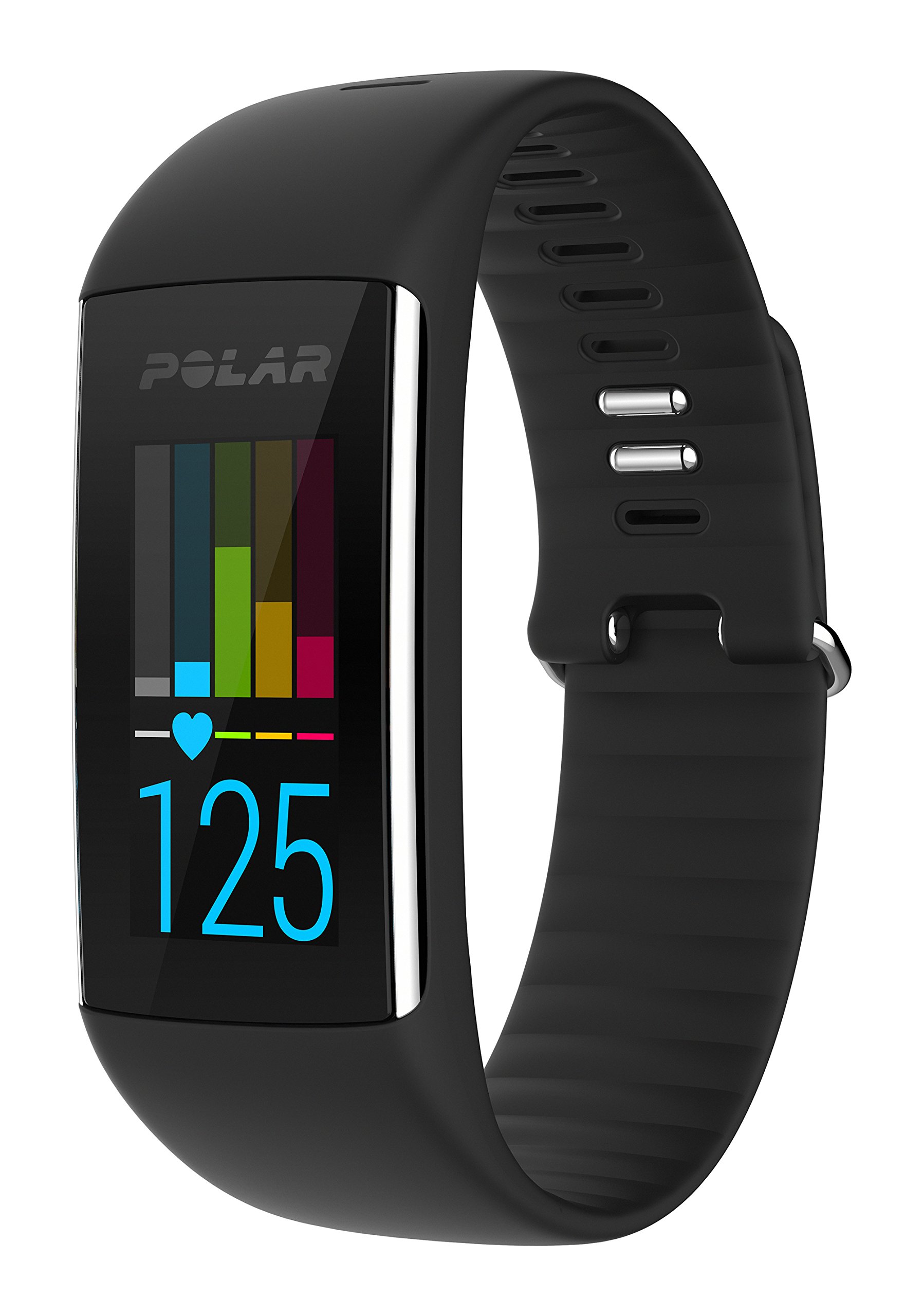 【新品】ポラール POLAR  A360 Lサイズ ブラック Amazon | POLAR(ポラール) 活動量計+リスト型心拍計 A360