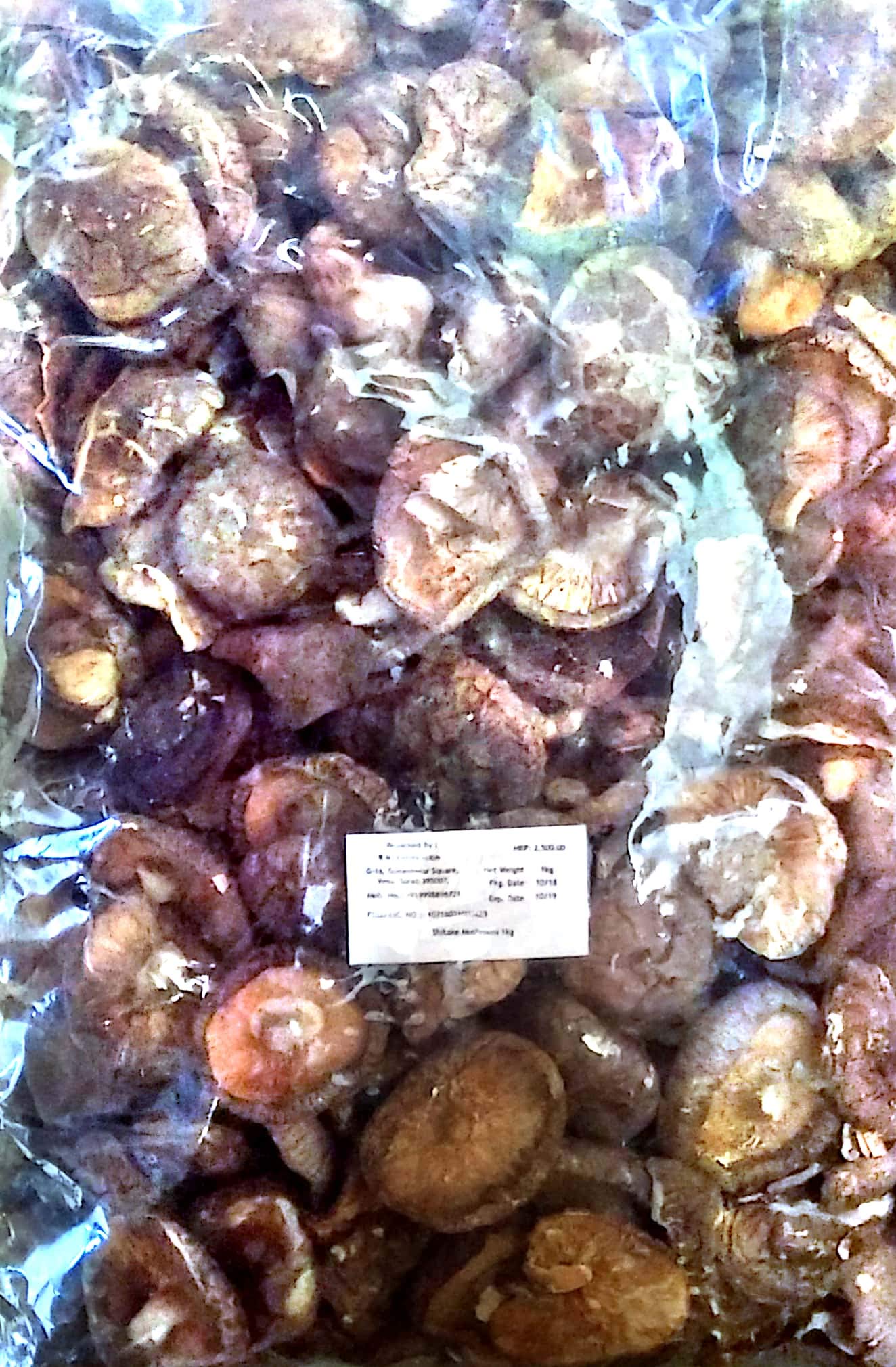 Shitake Dried Mushrooms (1 Kg)