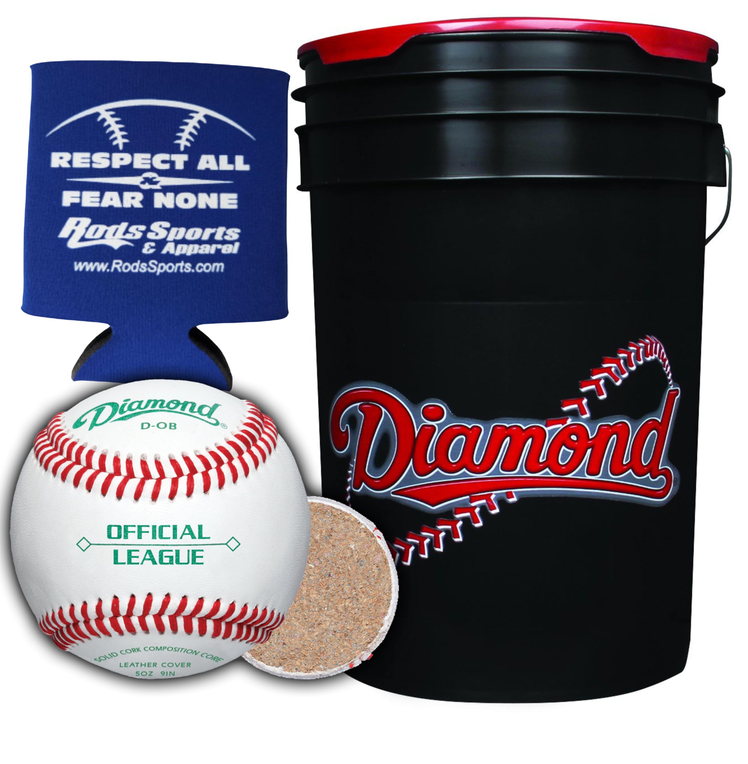 Amazon.com : Diamond Sports D-OB DOB Baseballs in 6-Gallon