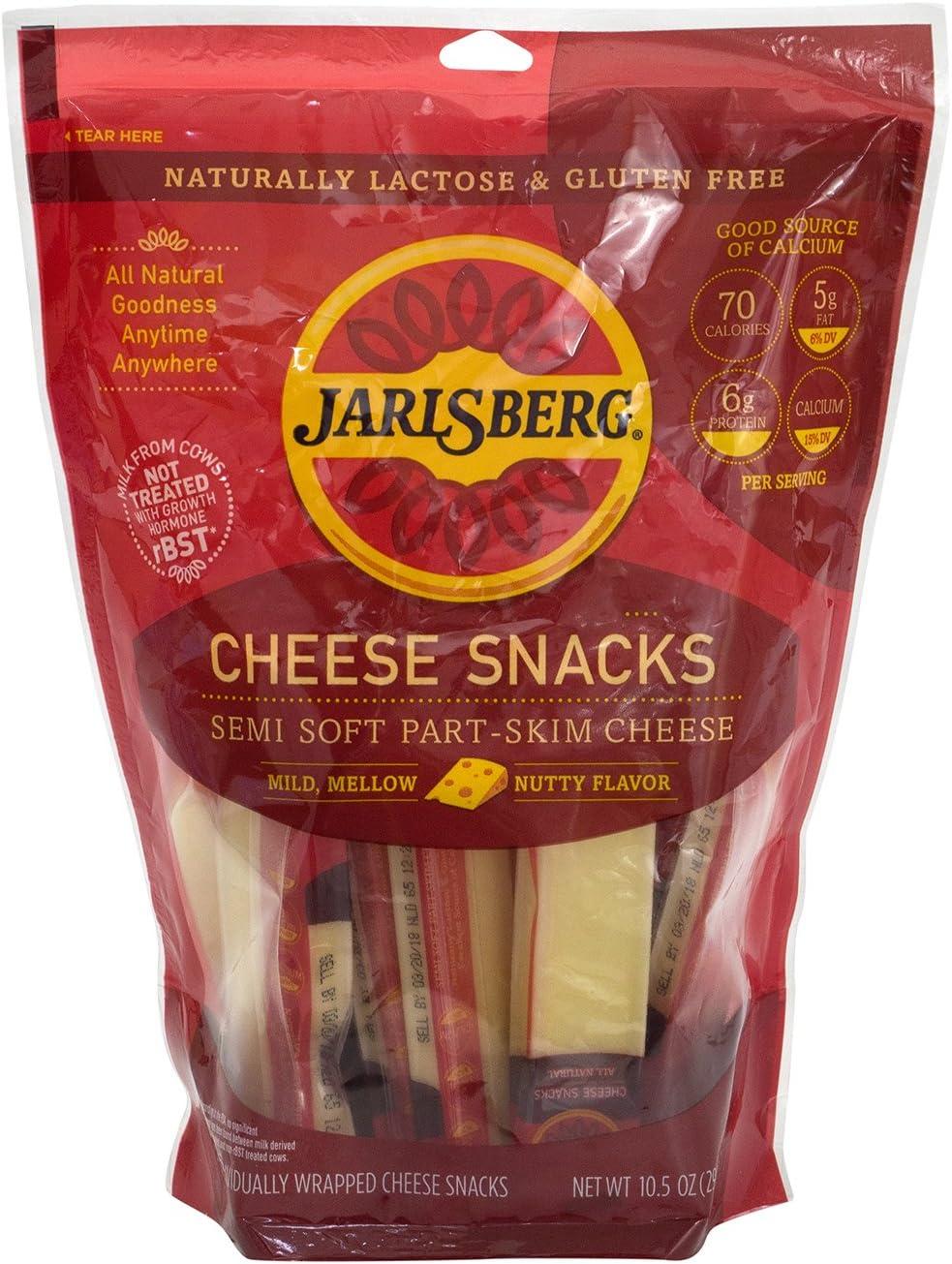 Jarlsberg Cheese Snacks, 10.5 oz