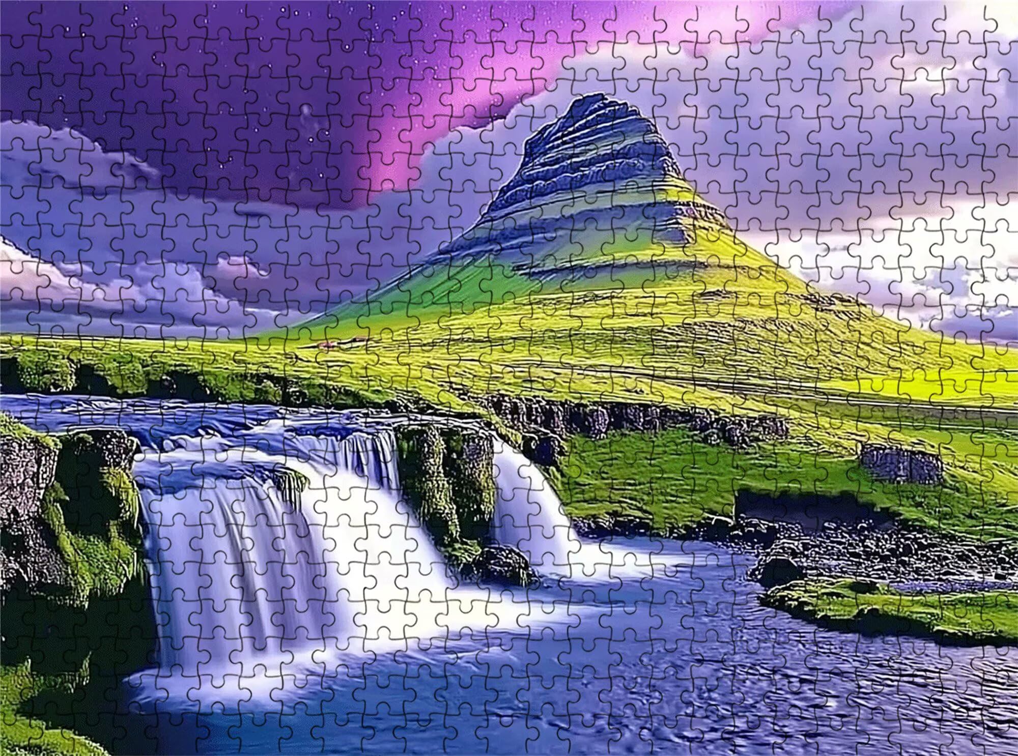 Puzzle 6000 elementów, jesienny łańcuch góry puzzle 6000 elementów dorośli i dzieci, wysokiej jakości artystyczna łamigłówka, 179,5x105,5 cm klasyczna gra puzzle dla dorosłych, prezent dla mężczyzny