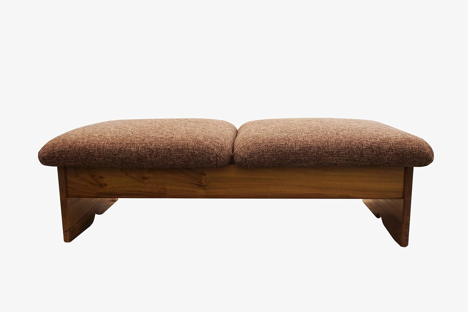 Large Doggie Step Padded Foot Stool, 10" Tall, Maple Stain (Made in The USA) (Cocoa Brown - Maple Stain)