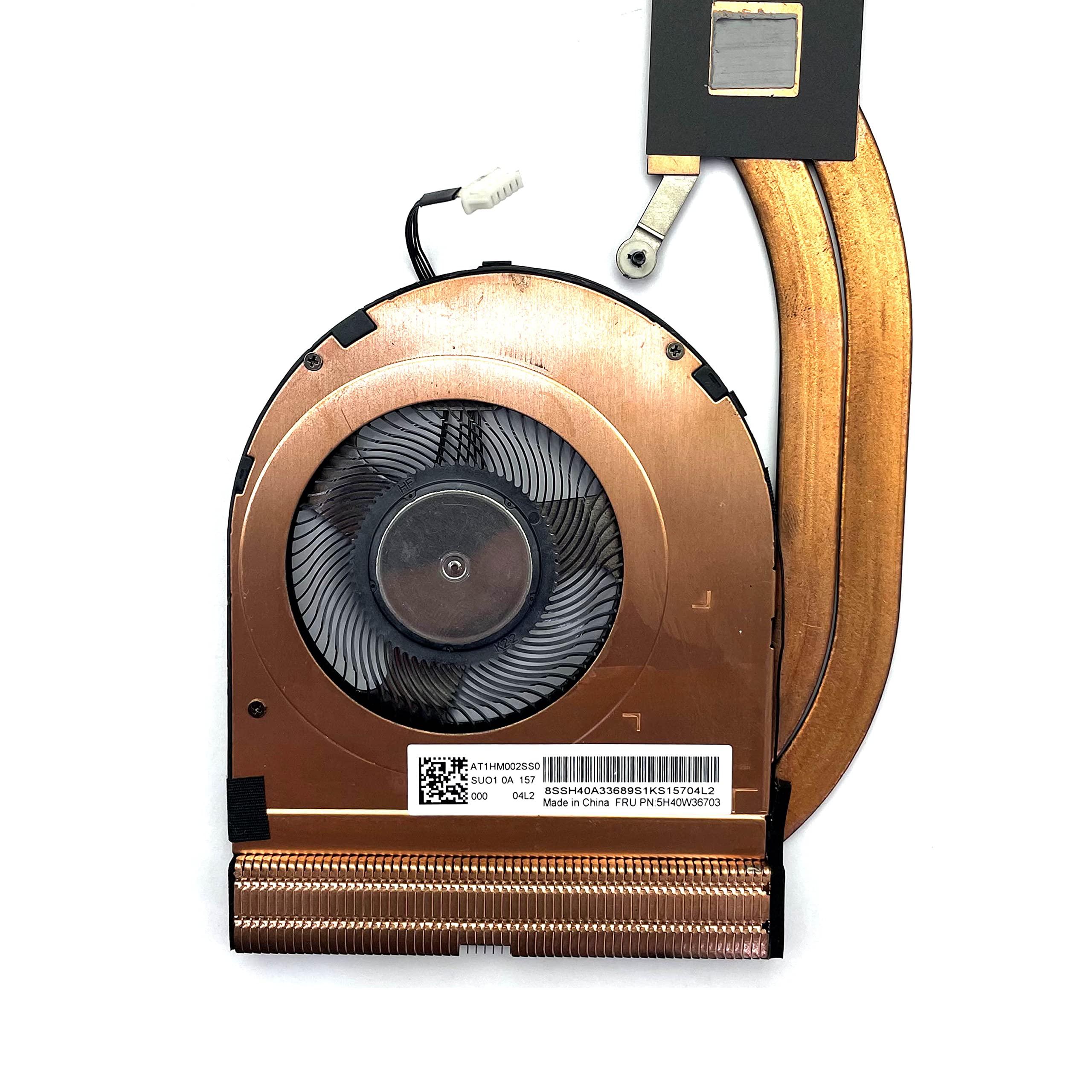 BestParts Ventola di raffreddamento CPU con dissipatore di calore di ricambio per Lenovo Thinkpad T490, T14 GEN 1 Grafica discreta versione 5H40W36703 (non adatta per T490S)