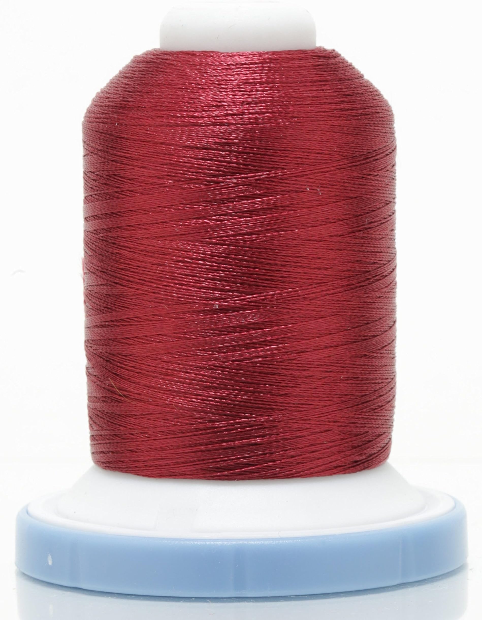 OPW Machine Embroidery Thread with Matching Bobbin (DARK BURGUNDY) - Free Bonus Embroidery Designs.