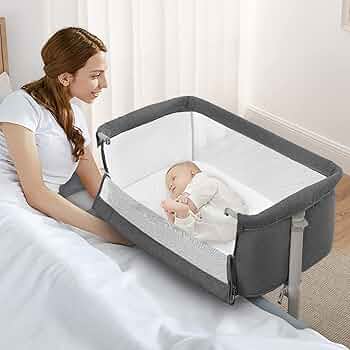 【取り置き中】babythree Babyeap Baby Bassinet Bedside Sleeper Bassinet For 0-6