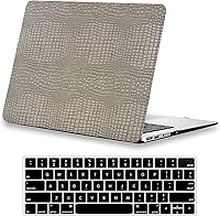 Vista 17 de DTangLsm Funda para MacBook Air de 15 pulgadas M4 2025 2024 2023 Release A3241 M3 A3114 M2 A2941 Touch ID, tela tejida texturizada elegante cubierta