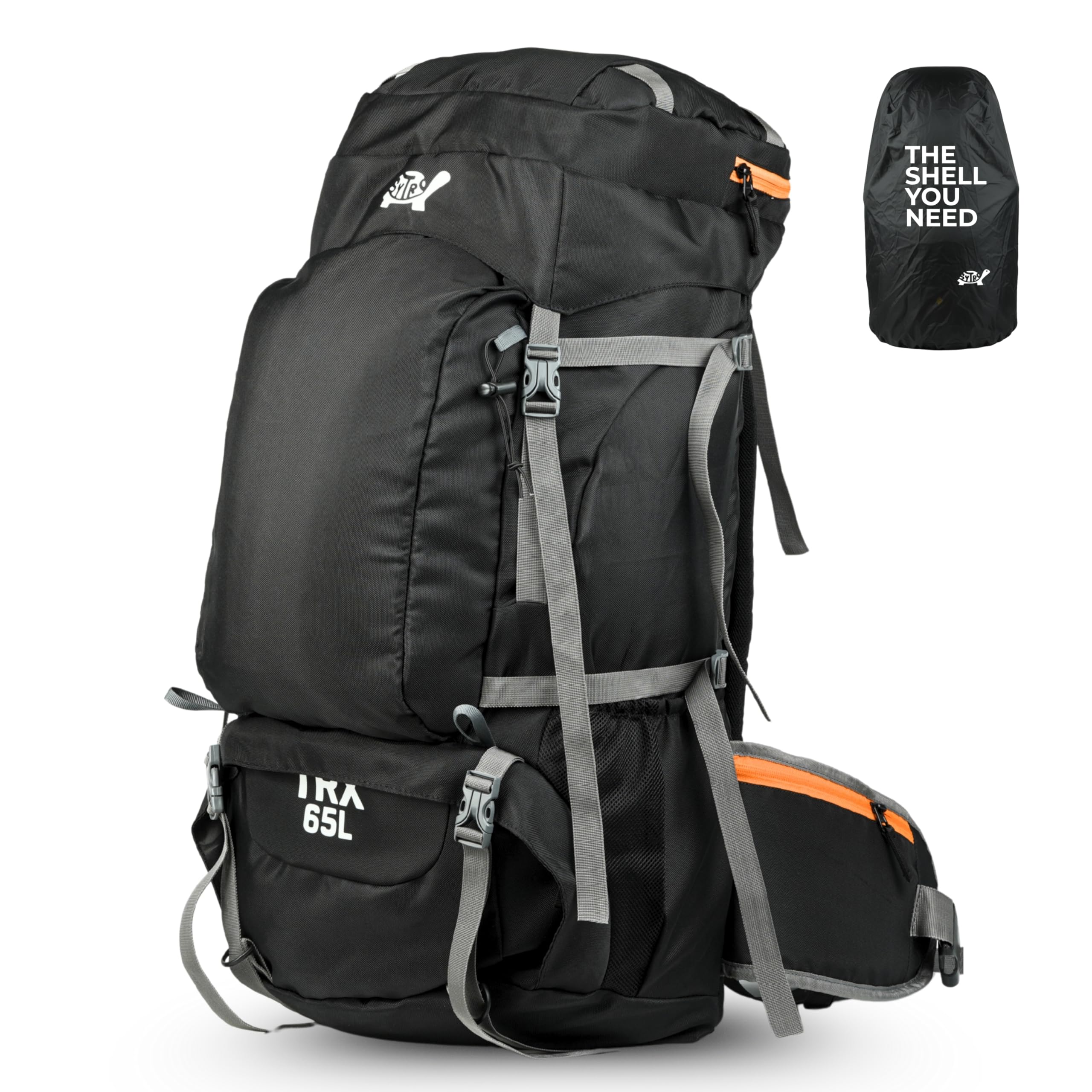 TREXO 65 Ltr Travel Backpack Hiking Trekking Bag Rucksack Bag for Men & Women, waterproof, 2 Year Warranty,-image-7