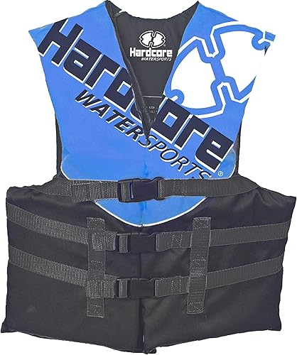 Hardcore Coast Guard Tipo III PFD para jóvenes, niños, adolescentes y adultos dispositivo de flotación de chaleco salvavidas chaleco salvavidas para