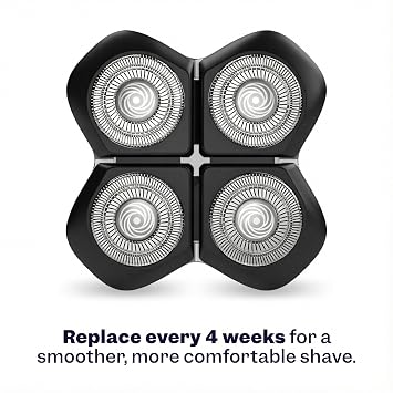 Freebird Official Replacement Blades for Flexseries Pro Head Shaver Kit - Refill Blades - High-Performance Blades for Smooth Shaving