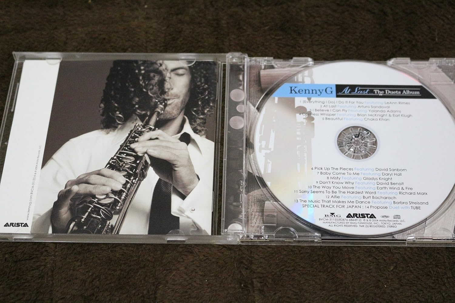 KENNY G (2) - At Last... The Duets Album - CD