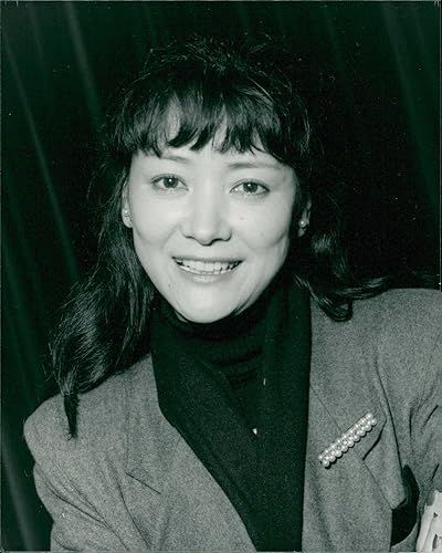 Vintage photo of Actress Sayo Inaba played as Mrs. Motokura in BBC TV series A Small Problem