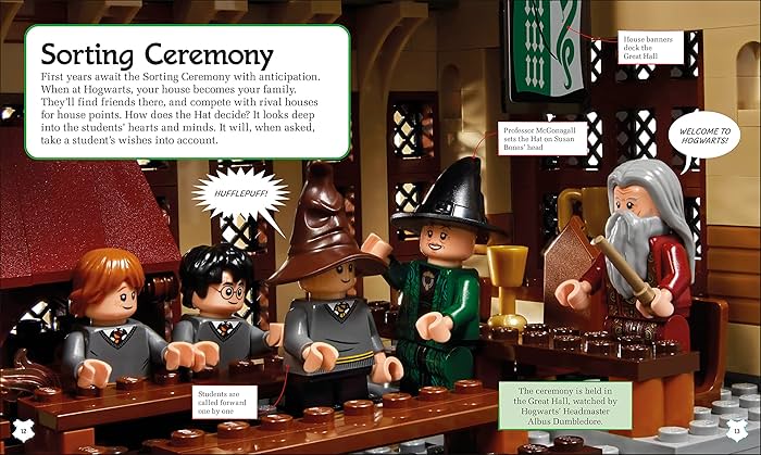 hogwarts houses lego