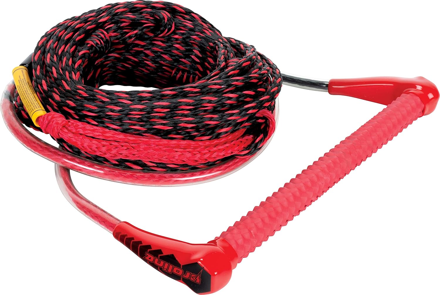 Proline by Connelly 65' Launch Wakeboard Rope and Handle Package, Poly-E Line, EVA Handle, Red