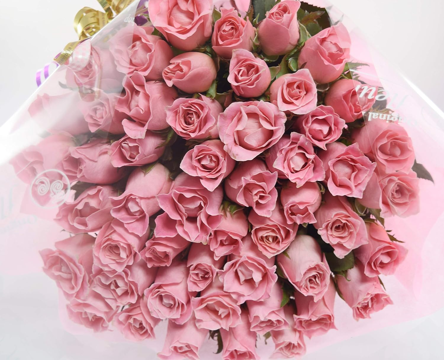 無料長期保証 ピンクのバラは女性に人気 産地直送の高級バラの花束 オリジナルブーケ Lサイズ ピンク系 誕生祝い 結婚祝い 結婚周年祝い 婚約 結婚式 贈り物 フラワーギフト プレゼント お祝い お花 送料無料 メッセージカード無料 ラッピング無料 メール便なら送料