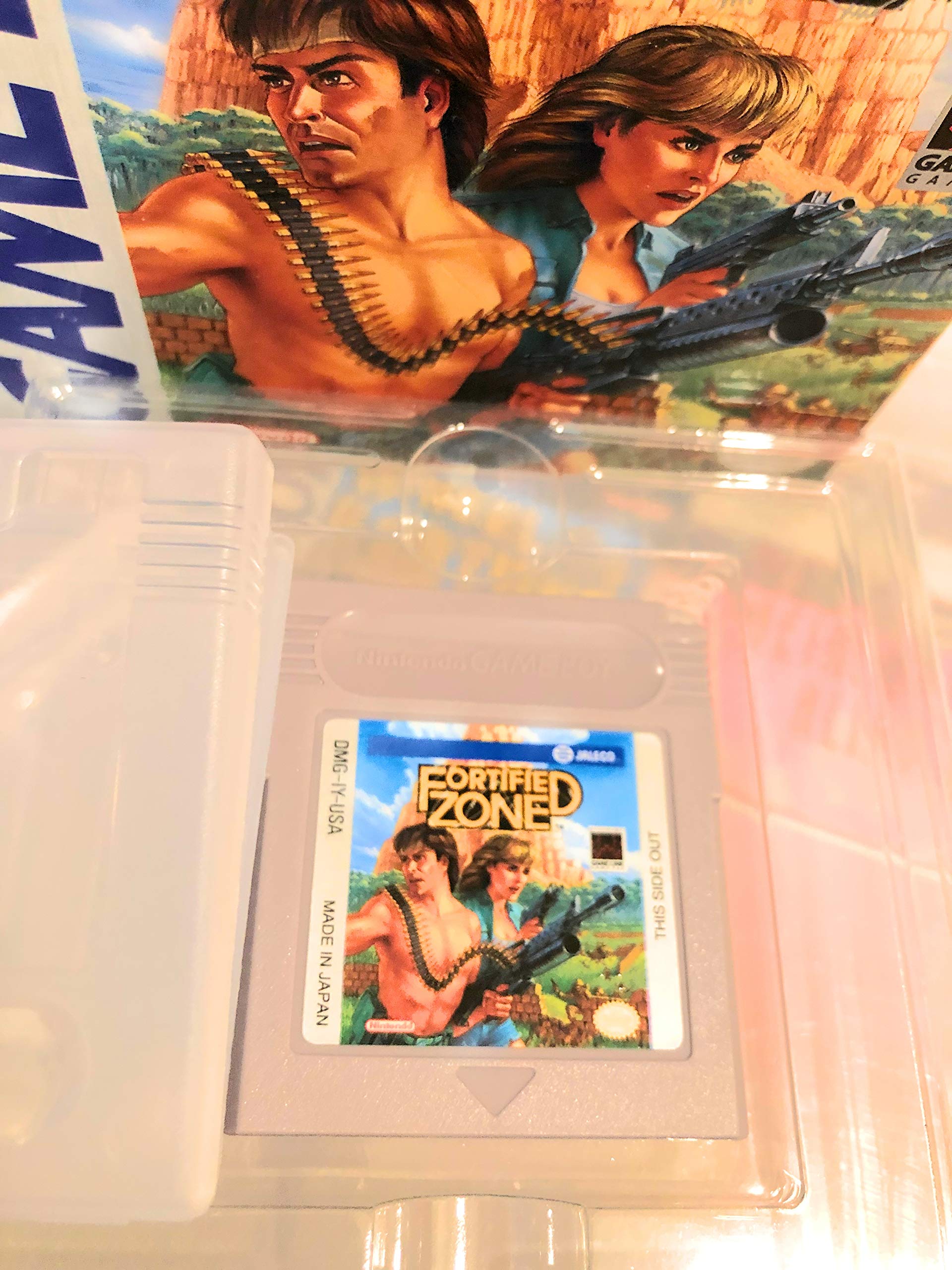 Jeu Vidéo FORTIFIED ZONE Version Originale Game Boy - État Correct, Jouable, Vintage
