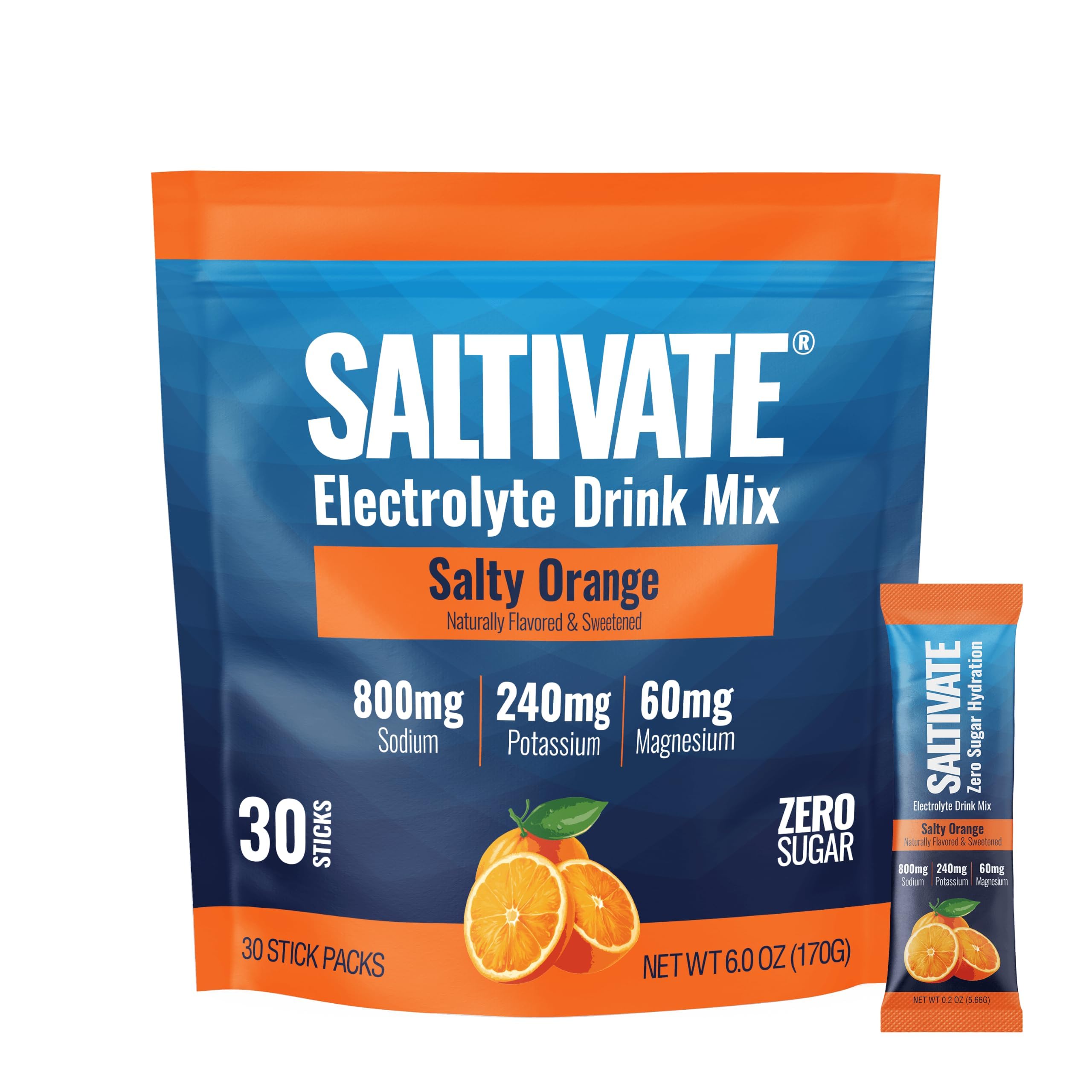 Salty Orange Electrolyte Packets